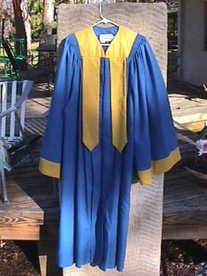 40 High School Choir or Graduation Robes Blue & Gold... | #138484307